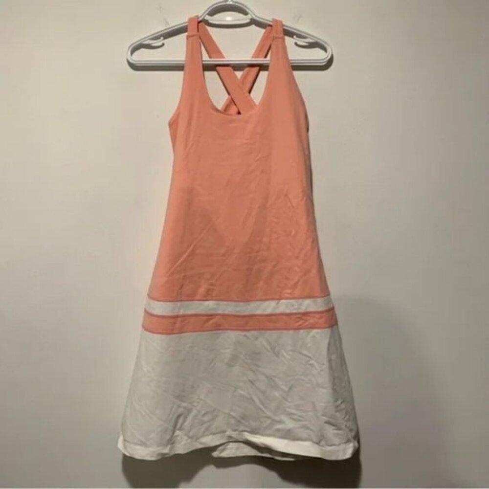 Lululemon W4 Love Dress Pink & White
